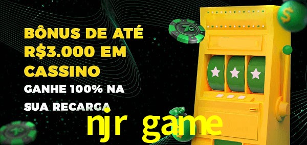 njr game melhor bônus de depósito