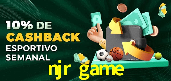 10% de bônus de cashback na njr game
